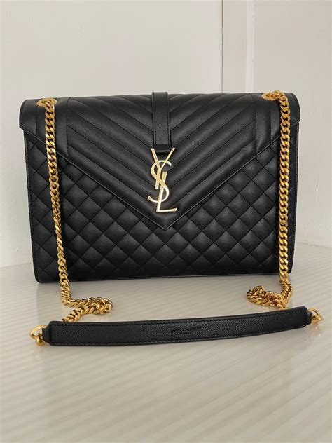 ysl large envelope bag replica|used ysl envelope bag large.